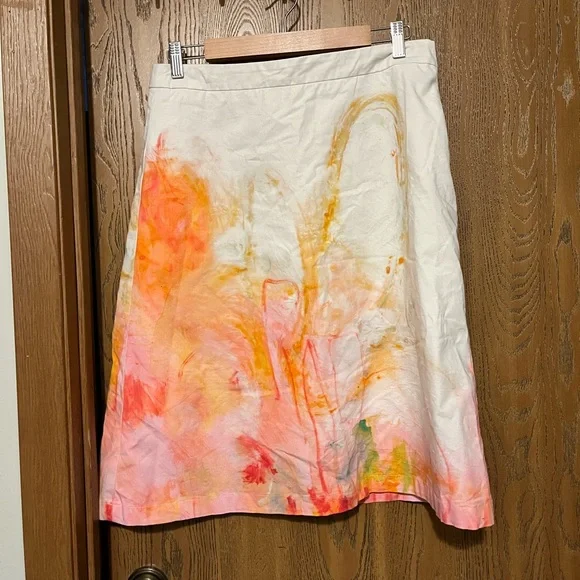 Anthropologie Colorful Women's Skirt - Picture 2 of 4